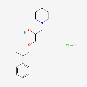 1-(2-phenylpropoxy)-3-(1-piperidinyl)-2-propanol hydrochloride