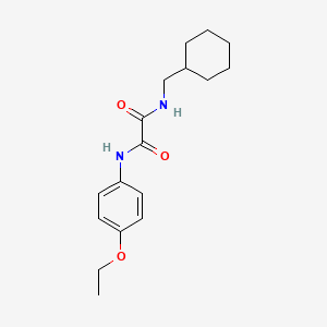 N-(cyclohexylmethyl)-N'-(4-ethoxyphenyl)oxamide