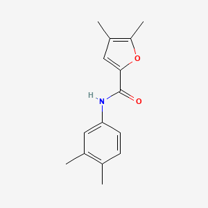 N-(3,4-dimethylphenyl)-4,5-dimethylfuran-2-carboxamide