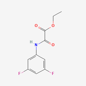 molecular formula C10H9F2NO3 B4385150 ethyl [(3,5-difluorophenyl)amino](oxo)acetate 