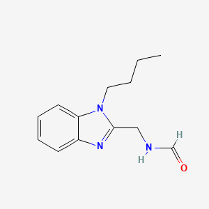 [(1-butyl-1H-benzimidazol-2-yl)methyl]formamide