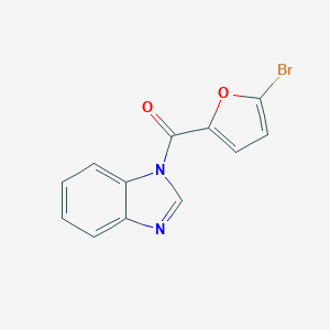 molecular formula C12H7BrN2O2 B438527 1h-Benzimidazol-1-yl(5-bromo-2-furyl)methanone CAS No. 5531-87-3