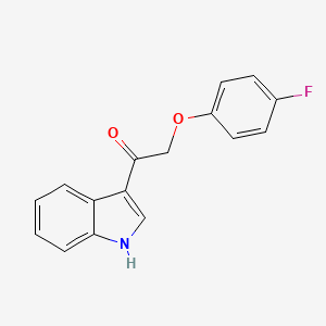 2-(4-fluorophenoxy)-1-(1H-indol-3-yl)ethanone