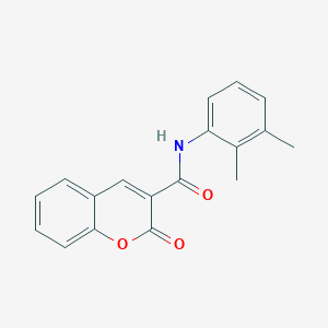 molecular formula C18H15NO3 B438550 N-(2,3-dimethylphenyl)-2-oxo-2H-chromene-3-carboxamide CAS No. 304887-42-1