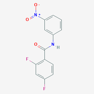 2,4-difluoro-N-(3-nitrophenyl)benzamide