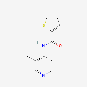 N-(3-methyl-4-pyridinyl)-2-thiophenecarboxamide