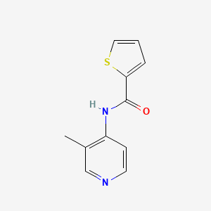 molecular formula C11H10N2OS B4386085 N-(3-methyl-4-pyridinyl)-2-thiophenecarboxamide 