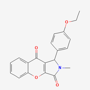 1-(4-ethoxyphenyl)-2-methyl-1,2-dihydrochromeno[2,3-c]pyrrole-3,9-dione