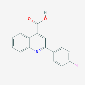 molecular formula C16H10INO2 B438631 2-(4-Iodo-phenyl)-quinoline-4-carboxylic acid CAS No. 312943-44-5