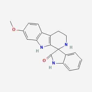 7-methoxy-2,3,4,9-tetrahydrospiro[beta-carboline-1,3'-indol]-2'(1'H)-one