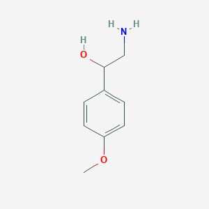 molecular formula C9H13NO2 B043869 2-氨基-1-(4-甲氧基苯基)乙醇 CAS No. 55275-61-1