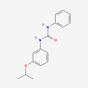 molecular formula C16H18N2O2 B4386942 N-(3-isopropoxyphenyl)-N'-phenylurea 
