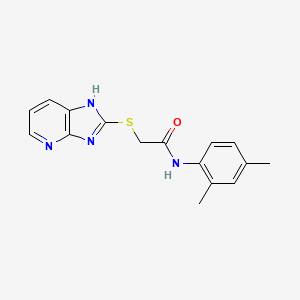 N-(2,4-dimethylphenyl)-2-(3H-imidazo[4,5-b]pyridin-2-ylthio)acetamide