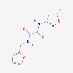 N-(2-furylmethyl)-N'-(5-methyl-3-isoxazolyl)ethanediamide