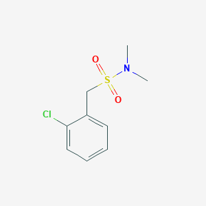 1-(2-chlorophenyl)-N,N-dimethylmethanesulfonamide