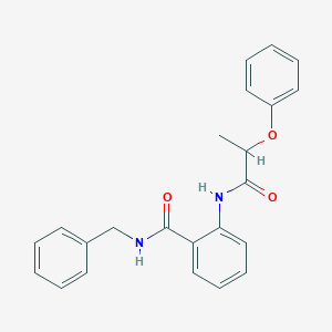 N-benzyl-2-[(2-phenoxypropanoyl)amino]benzamide