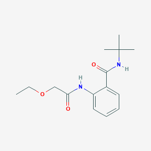 N-(tert-butyl)-2-[(ethoxyacetyl)amino]benzamide