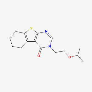 3-(2-isopropoxyethyl)-5,6,7,8-tetrahydro[1]benzothieno[2,3-d]pyrimidin-4(3H)-one