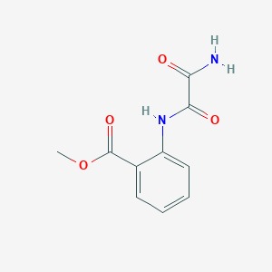 molecular formula C10H10N2O4 B4388350 methyl 2-{[amino(oxo)acetyl]amino}benzoate 