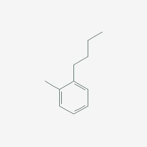 molecular formula C11H16 B043884 苯，1-丁基-2-甲基- CAS No. 1595-11-5
