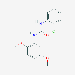 molecular formula C15H15ClN2O3 B4388843 N-(2-chlorophenyl)-N'-(2,5-dimethoxyphenyl)urea 