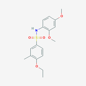 N-(2,4-dimethoxyphenyl)-4-ethoxy-3-methylbenzenesulfonamide