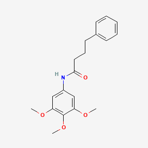 4-phenyl-N-(3,4,5-trimethoxyphenyl)butanamide