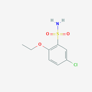 molecular formula C8H10ClNO3S B4389344 5-氯-2-乙氧基苯磺酰胺 