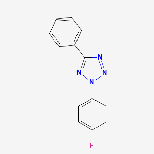 molecular formula C13H9FN4 B4389379 2-(4-fluorophenyl)-5-phenyl-2H-tetrazole 