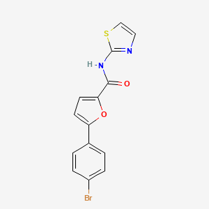 5-(4-bromophenyl)-N-1,3-thiazol-2-yl-2-furamide