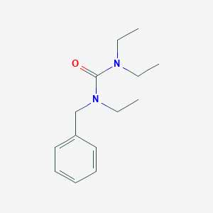 molecular formula C14H22N2O B4389637 N-benzyl-N,N',N'-triethylurea 