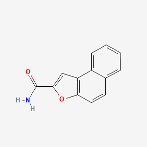 molecular formula C13H9NO2 B4390282 naphtho[2,1-b]furan-2-carboxamide 