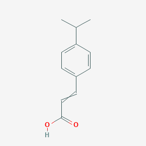 molecular formula C12H14O2 B043905 3-(4-异丙苯基)丙-2-烯酸 CAS No. 116373-36-5