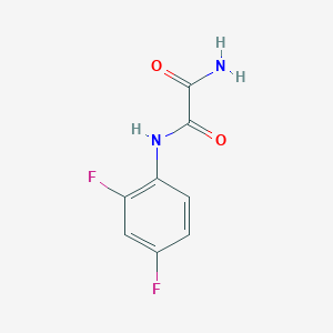 molecular formula C8H6F2N2O2 B4390570 N-(2,4-difluorophenyl)ethanediamide 