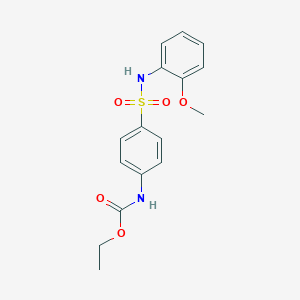 ethyl (4-{[(2-methoxyphenyl)amino]sulfonyl}phenyl)carbamate