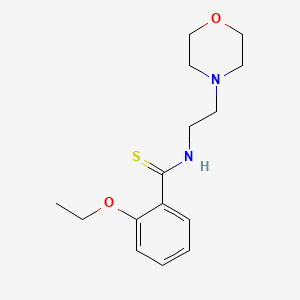 2-ethoxy-N-[2-(4-morpholinyl)ethyl]benzenecarbothioamide