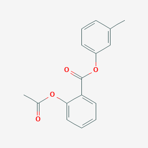 molecular formula C16H14O4 B4390942 3-methylphenyl 2-(acetyloxy)benzoate 