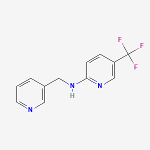 N-(3-pyridinylmethyl)-5-(trifluoromethyl)-2-pyridinamine