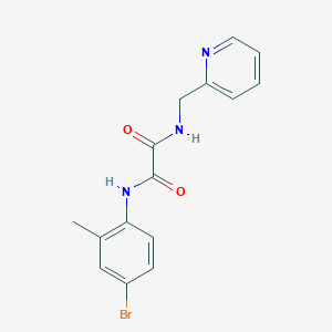 N-(4-bromo-2-methylphenyl)-N'-(2-pyridinylmethyl)ethanediamide