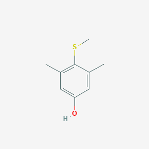 molecular formula C9H12OS B043912 4-(甲硫基)-3,5-二甲苯酚 CAS No. 7379-51-3