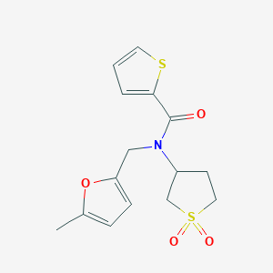 N-(1,1-dioxidotetrahydro-3-thienyl)-N-[(5-methyl-2-furyl)methyl]-2-thiophenecarboxamide