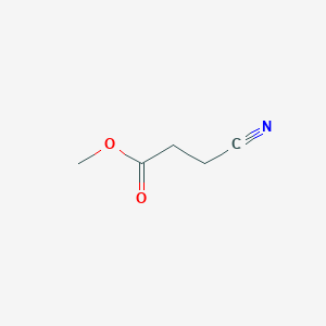 molecular formula C5H7NO2 B043914 3-氰基丙酸甲酯 CAS No. 4107-62-4