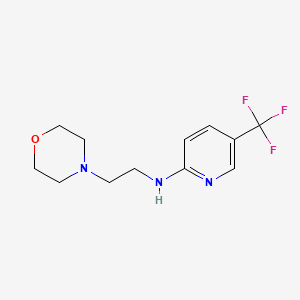 N-[2-(4-morpholinyl)ethyl]-5-(trifluoromethyl)-2-pyridinamine