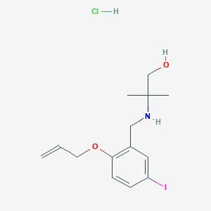 2-{[2-(allyloxy)-5-iodobenzyl]amino}-2-methyl-1-propanol hydrochloride