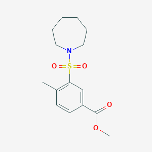 Methyl 3-(azepan-1-ylsulfonyl)-4-methylbenzoate