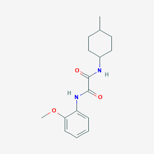 N-(2-methoxyphenyl)-N'-(4-methylcyclohexyl)ethanediamide