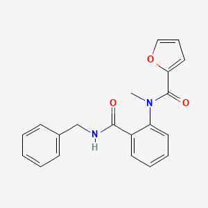 N-[2-(benzylcarbamoyl)phenyl]-N-methylfuran-2-carboxamide