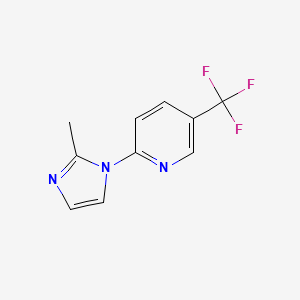 2-(2-methyl-1H-imidazol-1-yl)-5-(trifluoromethyl)pyridine