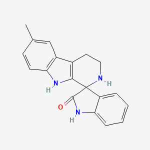 molecular formula C19H17N3O B4392429 6-methyl-2,3,4,9-tetrahydrospiro[beta-carboline-1,3'-indol]-2'(1'H)-one 