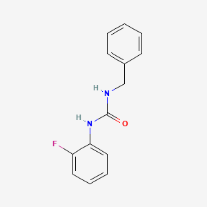 N-benzyl-N'-(2-fluorophenyl)urea